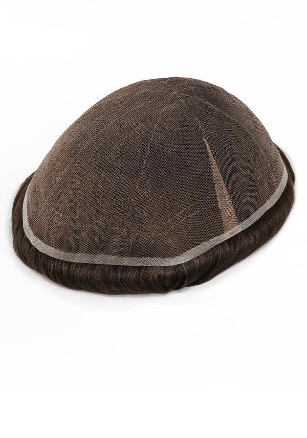 Champion-S1 | Parrucchino da uomo in completo lace francese (Stock S7) 7x9