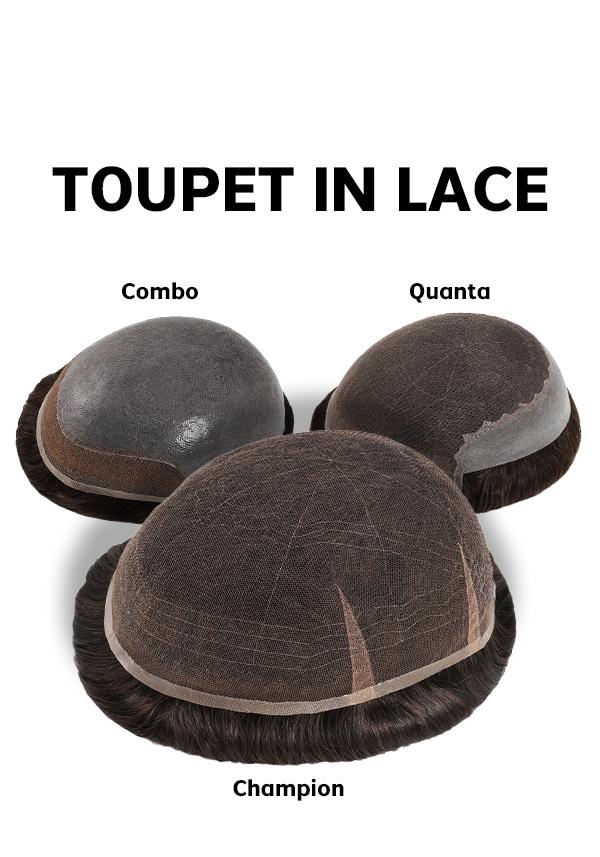 toupet in lace