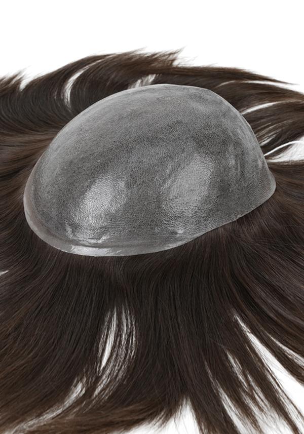 Ocean | Capelli Europei Toupet da Uomo in Pelle Super Sottile iniettati