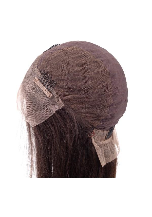 Parrucca stock capelli indiani lace frontale