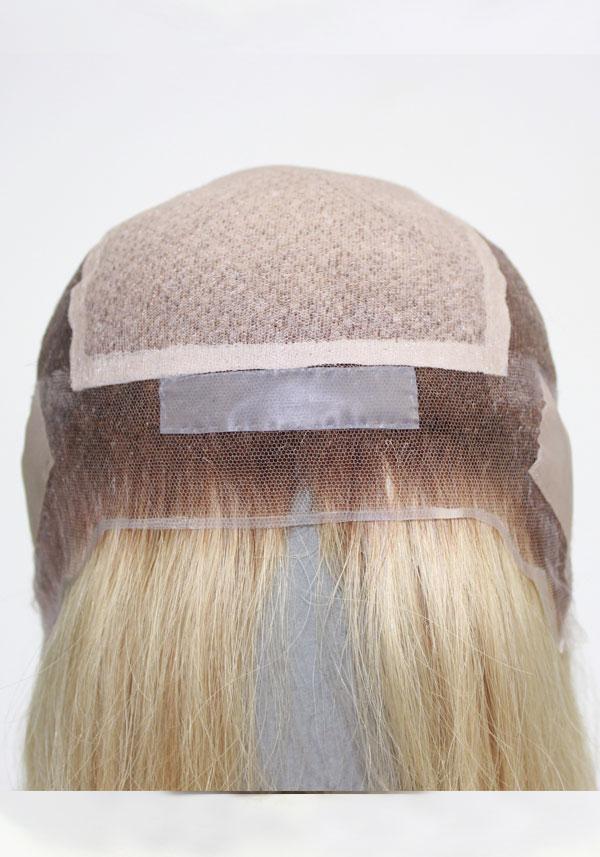 YJ2999: Gorgeous Lace with Silk Top Human Hair Wig for Women