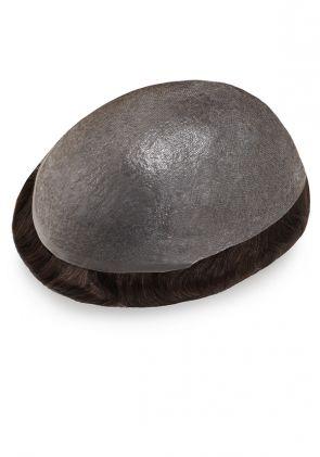 ThinSkin-VP| Toupet Stock da Uomo V-loop in Pelle Super Sottile