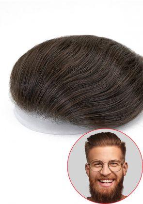 UTS Pettinatura | Toupet|Impianto Capillare Stock da Uomo V-loop in Pelle Ultra Sottile