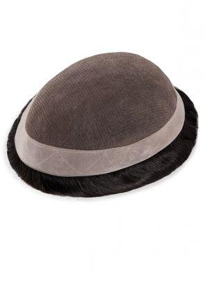 Royal | Parrucchino Uomo Stock  in Fine Mono, Perimetro in PU e Lace Frontale