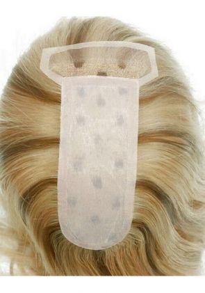STP1: Parrucca Capelli Veri da Donna in Seta