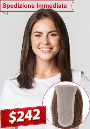 Zinnie|Parrucche per Donne Zinnie Natural Silk-Top con Capelli Vergini al 100%