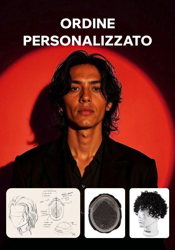 Ordine Personalizzato丨Ordinare una Protesi di Capelli su Misura