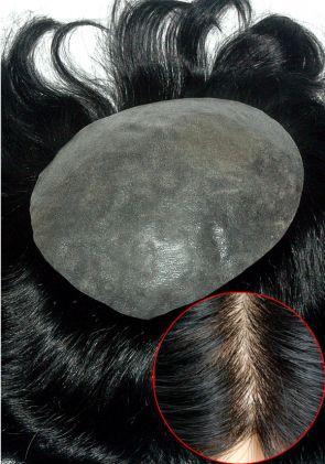 Protesi per Capelli da Uomo in Pelle Super Sottile (Ventilazione ad Innesto)