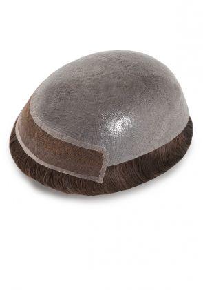 Combo-Vp | Sistema per Capelli in Pelle Super Sottile con Frontale in Lace Francese