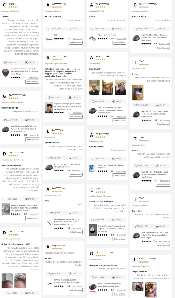 lordhair recensioni dai clienti