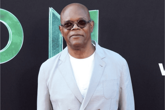 Samuel·L Jackson senza capelli