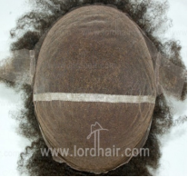 JQ445 parrucca ricci afro completamente in lace francese