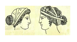 Capelli delle antiche greche
