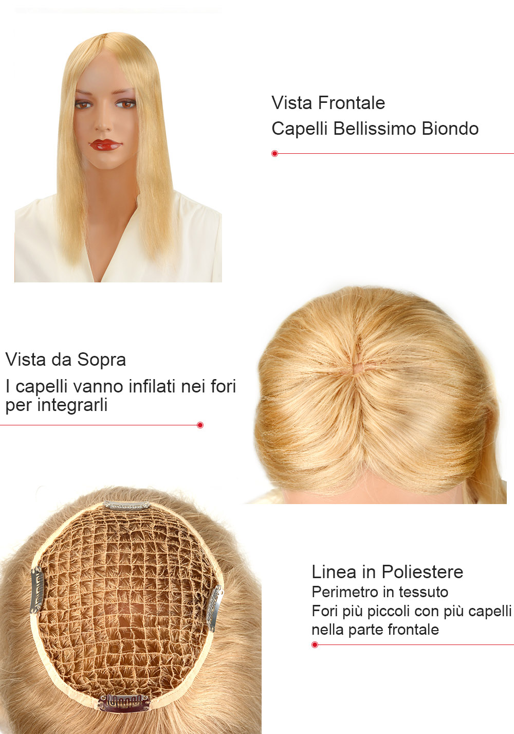 Protesi capelli integrazione VT1 Protesi capelli integrazione VT1