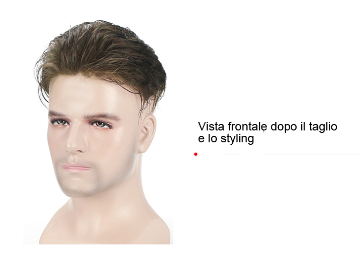 S1-V protesi di capelli per uomo S1-V protesi di capelli per uomo