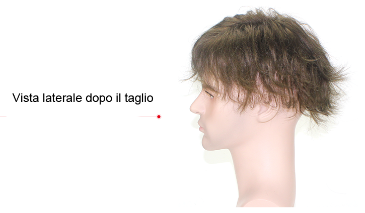 F27 protesi capelli uomo di lato